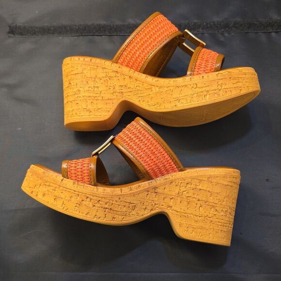 BRAND NEW ITALIAN SHOEMAKERS ELLORA DOUBLE STRAP WOMEN"S SANDAL G1 - Picture 5 of 16
